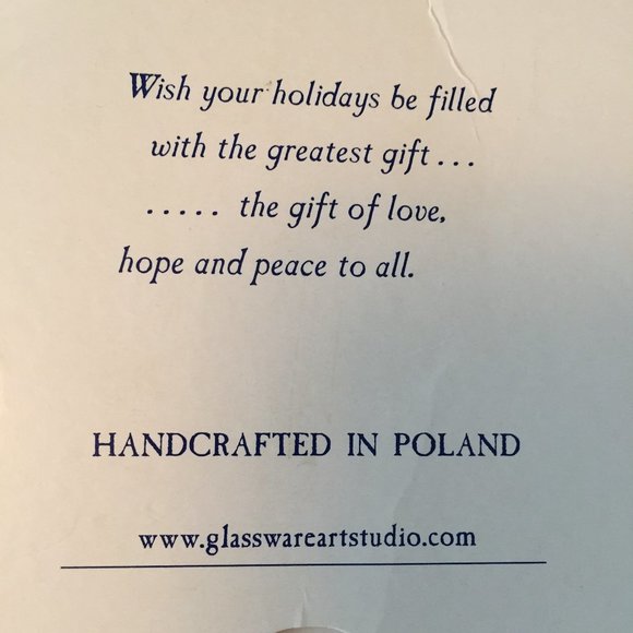 Glassware Christmas Ornament - Picture 5 of 8